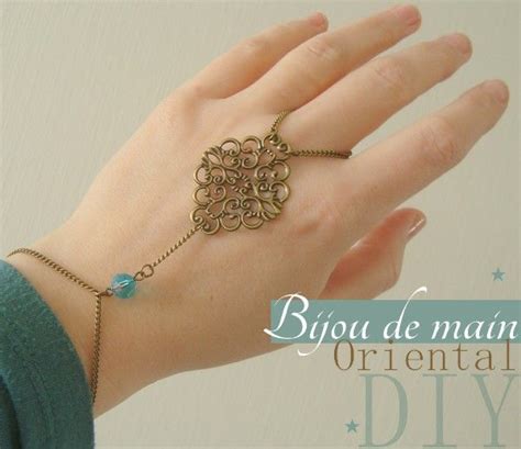 Bijou De Main Oriental Hand Bracelet Accessories Diy Bracelets