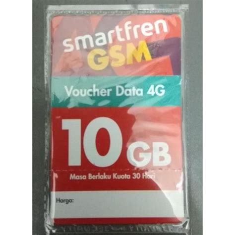 Jual Voucher Smartfren 10Gb Shopee Indonesia