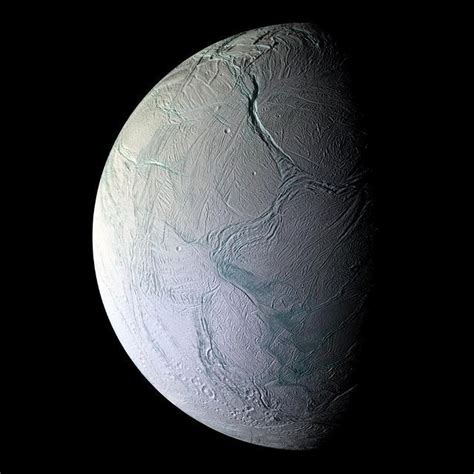 Hypergravity on Instagram: “Enceladus. 🌑⁠ ⁠ Named after the giant in Greek mythology, Enceladus ...