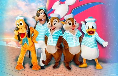 Donald, Goofy, Pluto, Chip, and Dale Debuting New 'Silver Anniversary ...