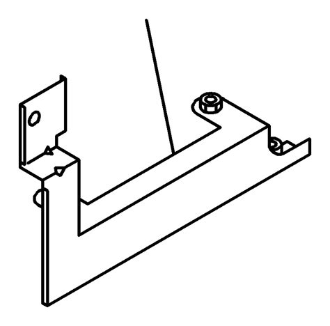 Isuzu NQR Bracket Chas Prod Cab 8 97094 992 1 BARLOW ISUZU TRUCK