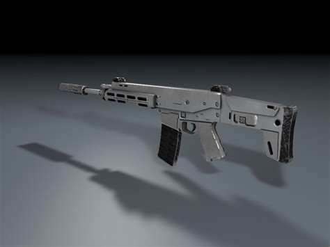 Bushmaster Remington Acr 3d Model Cgtrader