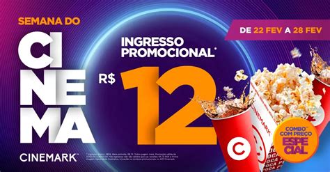 Nova edição da Semana do Cinema acontece em fevereiro ingressos a R