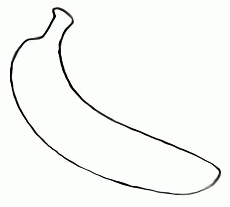 Banana Coloring Pages Download And Print Banana Coloring Pages | Images ...