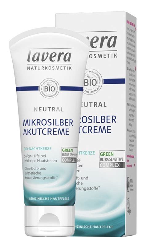 Lavera Neutral Mikrosilber Akutcreme Ml Nat Rliche Akut Pflege