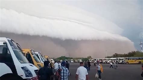 Tormenta de arena Así se vivió el fenómeno que dejó múltiples