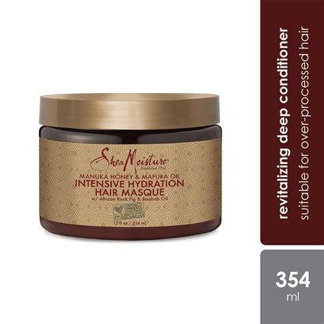 Shea Moisture Manuka Honey And Mafura Oil Intensive Hydration Hair Masque