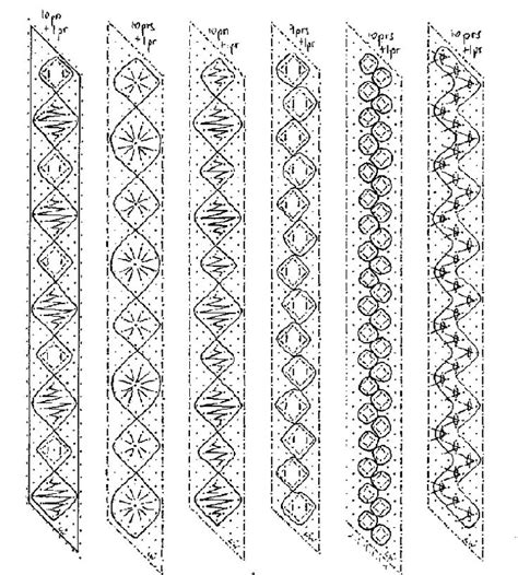 POOLE BOBBIN LACE CIRCLE Bobbin Lace Bobbin Lace Patterns Lace Patterns