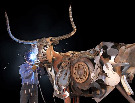 The Incredible Scrap Metal Animal Sculptures Of John Lopez Twistedsifter