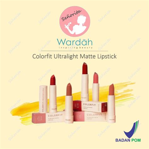 Jual Wardah Colorfit Ultralight Matte Lipstick Shopee Indonesia