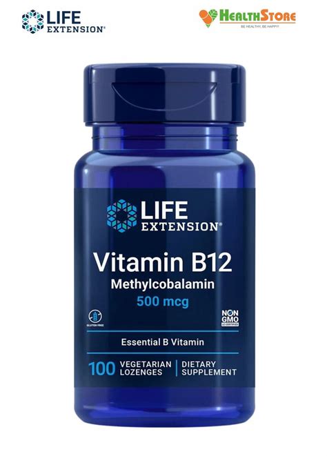 Life Extension Vitamin B Methylcobalamin