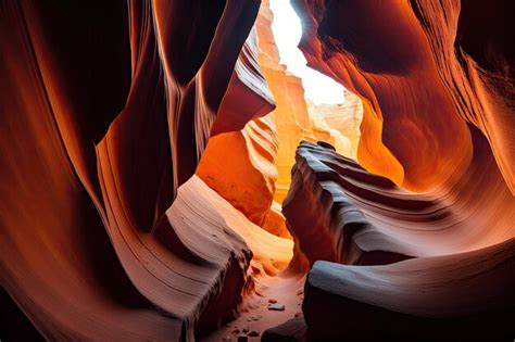 Premium Photo Insight Into The Depths Of Upper Antelope Slot Canyon