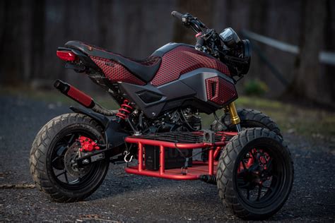 Custom Industrial Motos Grom Sidecar Adrenaline Culture Of Speed