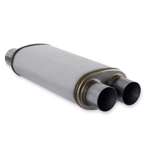 Flowmaster Camaro Flowfx Dualdual Oval Muffler 3 Inch Inlet3 Inch Outlet 72469 Universal