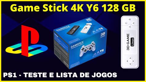 Testando Jogos De Ps No Novo Game Stick K Y Gb E Mostrando Lista