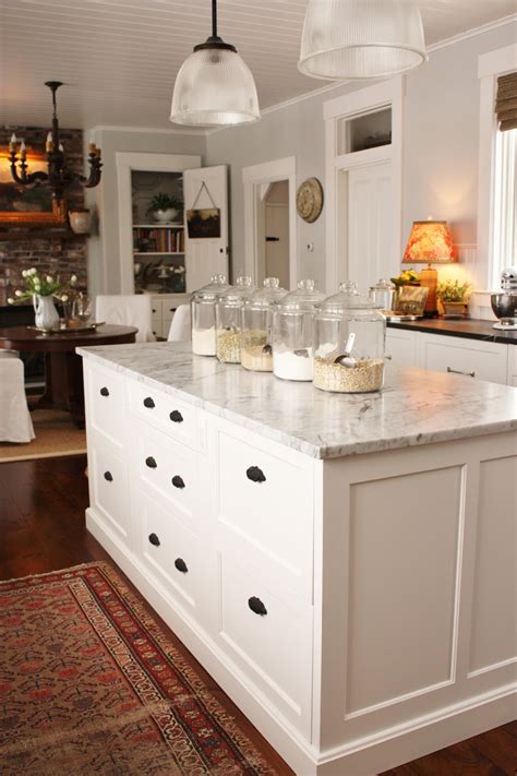 for the love of a house: kitchen drawers- the island