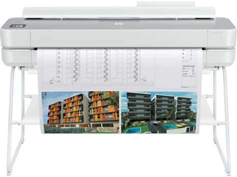 Hp Designjet Studio Steel Large Format Wireless Plotter Printer 36