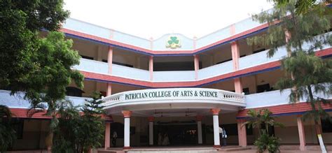 Patrician College of Arts and science, Chennai Courses & Fees 2025-2026