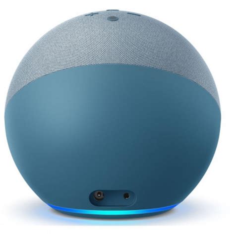 Parlante Con Alexa Inteligente Echo Dot Generaci N Con Reloj Azul