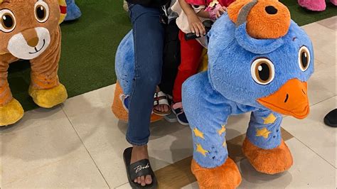 Naik Boneka Ride On Di Mall Grand Galaxy Park Youtube