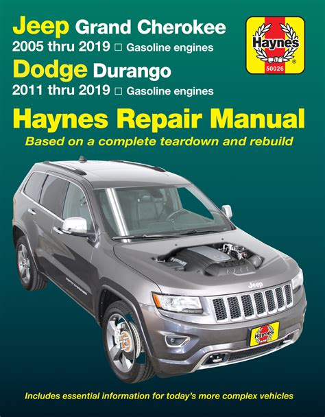 Jeep Grand Cherokee Haynes Repair Manuals Guides