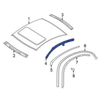 Volkswagen Passat Replacement Roofs Components CARiD