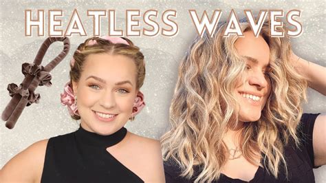 Heatless Natural Beachy Waves Kayleymelissa Youtube