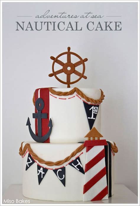 Southern Blue Celebrations Nautical Cake Inspirations Ideas