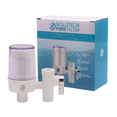 Filtro Purificador Agua Para Canilla Goldtech Grifo Cocina Atrix