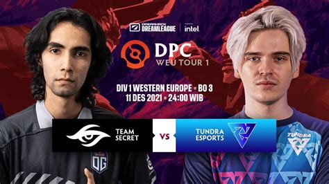 DPC WEU Division I Winter Tour 21 22 DreamLeague S16 Team Secret Vs