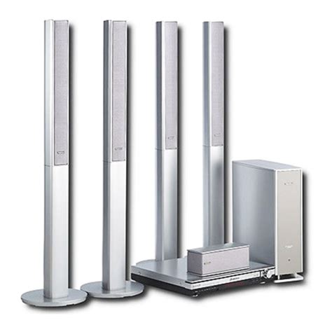 Panasonic SA-HT900 DVD Home Theater Surround Sound System w Speakers ...