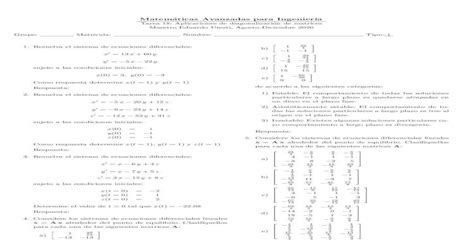Matem Aticas Avanzadas Para Ingenier Acbmtyitesmmxma3002alumno