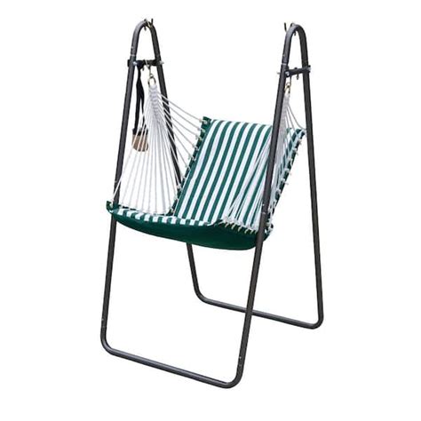 Algoma Sunbrella 22 In Soft Comfort Hammock Swing Chair With Stand