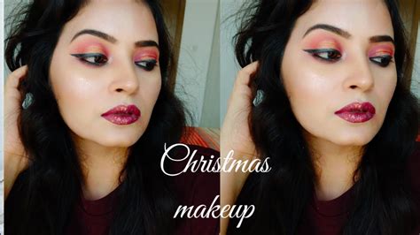 The Ultimate Easy Classic Christmas Makeup 2020 Tutorial Neeru