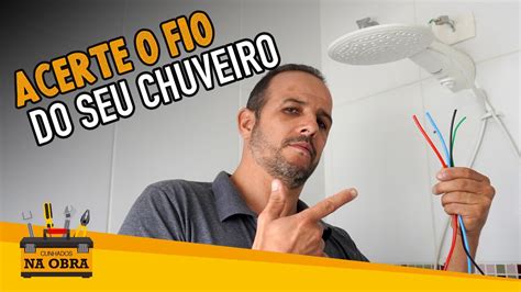 Qual O Melhor FIO Para CHUVEIRO 220v E 127v YouTube