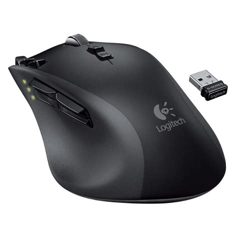 Logitech G700 Black 13 Buttons Tilt Wheel Usb Rf Wireless Laser 5700 Dpi Gaming Mouse