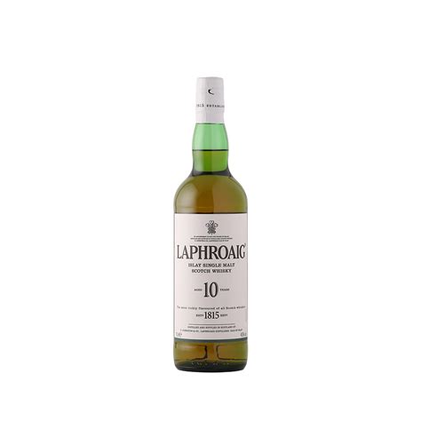 Laphroaig 10 Year Old Islay Single Malt Scotch Whisky Spirits