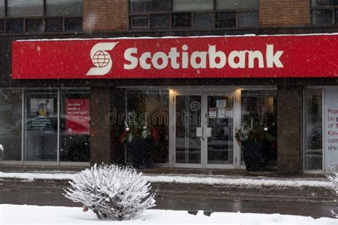 Scotiabank in Downtown Toronto Editorial Image - Image of commerce ...