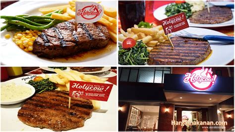 Daftar Harga Menu Steak Holycow Surabaya Terbaru 2024