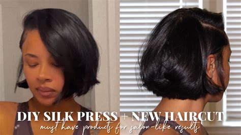 How To Perfect Silk Press Results At Home New Haircut New Products