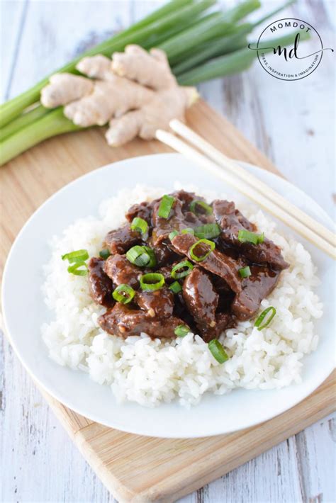 Instant Pot Mongolian Beef Recipe Momdot