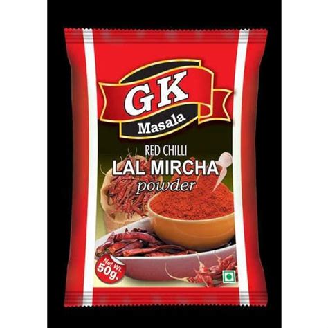 Plastic Layer Laminated Chilli Powder Packaging Pouch Packaging Type