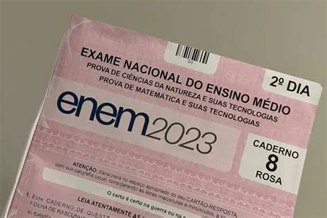 Enem 2023 participantes já podem conferir a nota das provas