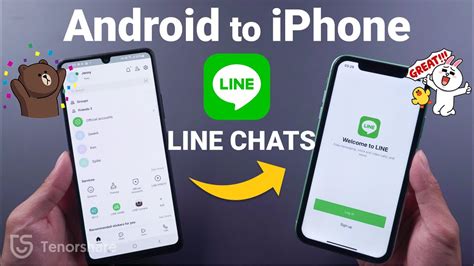 How To Transfer Line Chats From Android To Iphone Icarefone Transfer