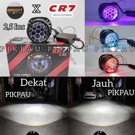 Jual Lampu Led Biled Projector Cr Dan Ibright Ze Original Inc