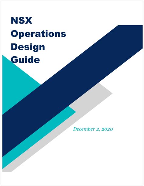 Free E Book Nsx T Operation Design Guide Eric Sloof