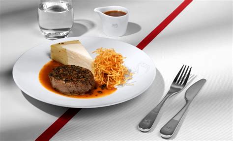 New Michelin Starred Menus On Departure From Paris For Air France