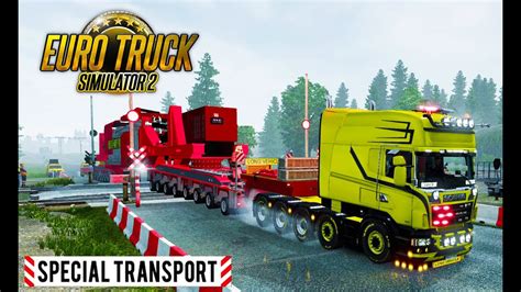 MEGA Transports 260Ton Euro Truck Simulator 2 Scania Truck With