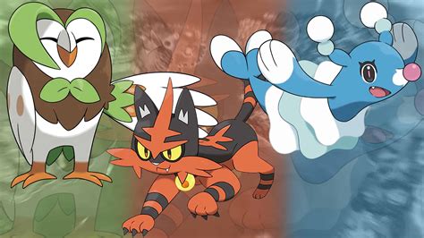 Pokémon Sun & Moon - The Evolved Starters - KeenGamer