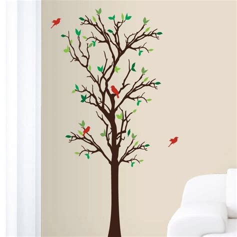 Large Tree Branch Wall Decal Deco Art Sticker Mural With 10 Etsy